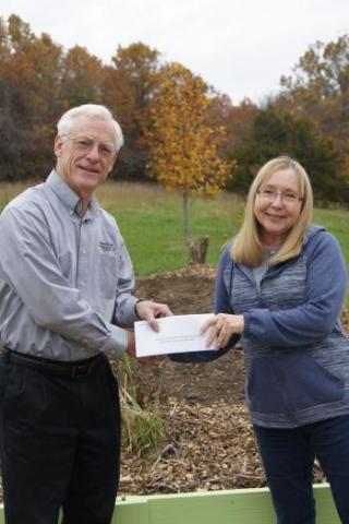 Donating funds for planting of trees through the Green Tree Partnership